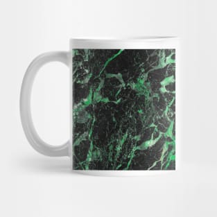 Jade green marble Mug